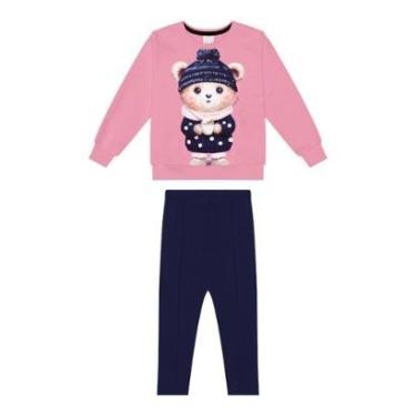 Imagem de Conjunto Moletom Felpado Menina Alakazoo Ref. 65292-Feminino