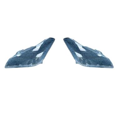 Imagem de Compatível com Infiniti Series M25 M35 M37 2011 2012 Acessórios O farol do carro substitui a lente(2Pcs Left And Right)