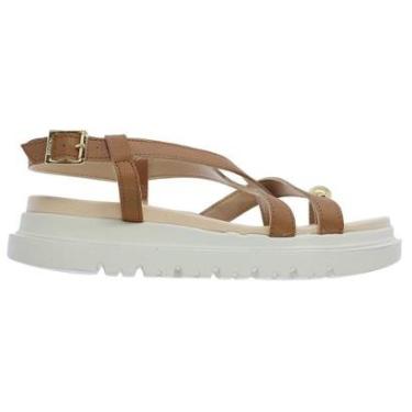 Imagem de Sandália Papete Feminina Modare 7200.107 Camel-Feminino