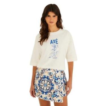 Imagem de Short Farm Rio Saia Sarja Estampada-Feminino