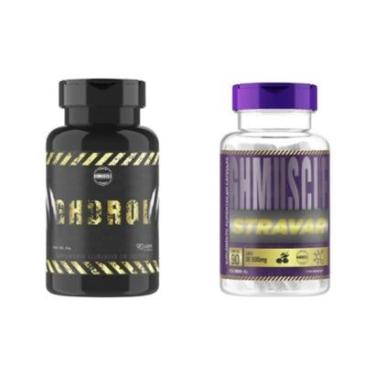 Imagem de KIT HIPERTROFIA 1 Ghdrol 1 Stravar Laboratório Ghmuscle-Unissex