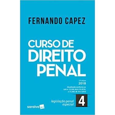 Imagem de Curso de Direito Penal: Legislação Penal Especial - Vol.4 - SARAIVA (J