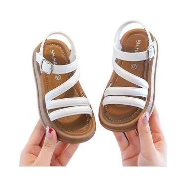 Imagem de Sandálias Casuais De Verão Para Meninas, Antiderrapantes, Moda Infanti