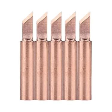 Imagem de Pontas De Ferro De Solda De Cobre 900M-T, 5 Peças Para Estação De Retr