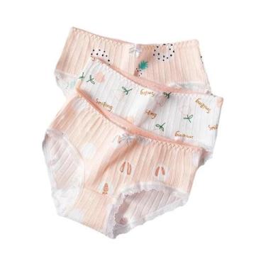 Imagem de Calcinhas De Algodão Para Meninas Jovens 5 Peças Com Estampa Fofa, Cin