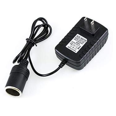 Imagem de Adaptador de carro de 24 W, isqueiro de 220 V a 12 V 2A, conversor doméstico, adaptador de carro, testador, carregador de carro, pode ser conectado umidificador de carro de baixa potência, MP3 para