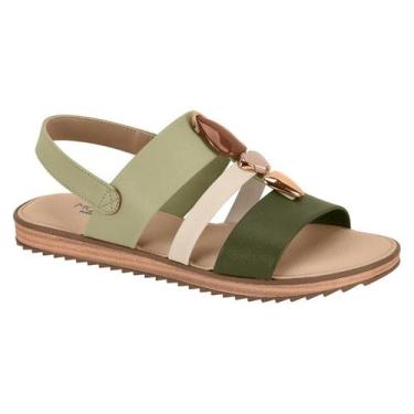 Imagem de Sandalia Rasteira Ortopedica Modare Ultra Conforto 7141144, Verde, 37