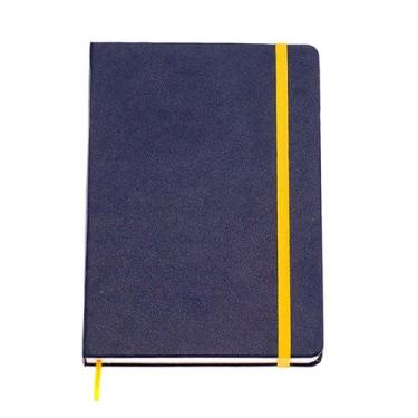Imagem de Caderneta Clássica 14x21 - Azul Marinho Sem Pauta - Cicero