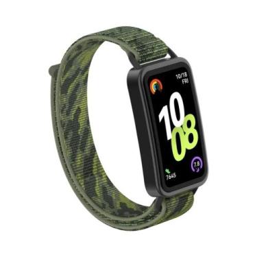 Imagem de Pulseira De tiras autocolantes De Nylon Respirável Para Huawei Band 10