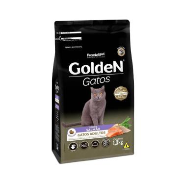 Imagem de Ração Golden Fórmula Gatos Adultos Salmão 1kg
