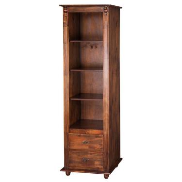 Imagem de Estante Torre Antique Com 3 Prateleiras e 2 Gavetas