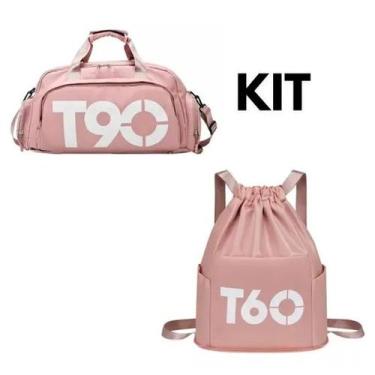 Imagem de Kit Mochilas T60 para Viagens e Treino Futebol Unissex Tenis
