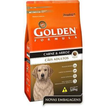 Imagem de Racao golden form caes carne ad m/g 3kg, LARANJA, 3