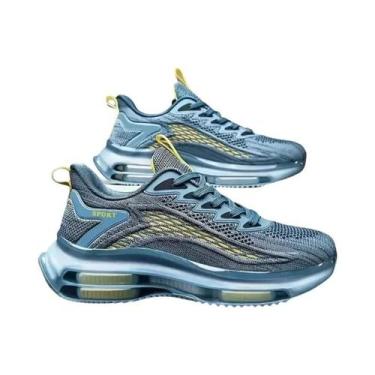 Imagem de Tênis Casuais Masculinos De Basquete Com Plataforma Vermelha, Alta Qua