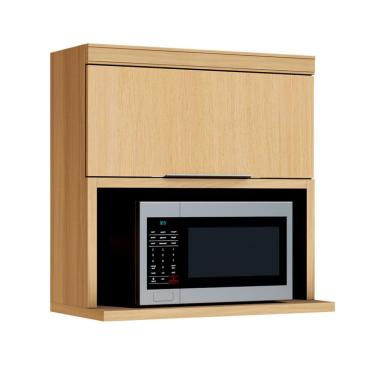 Imagem de Armário Aéreo com Nicho Marquesa 100% MDF 1 Porta Nature