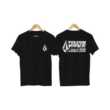 Imagem de Camiseta Masculina Oversized Volcom Com Estampa Gráfica 2024 Moda Casu