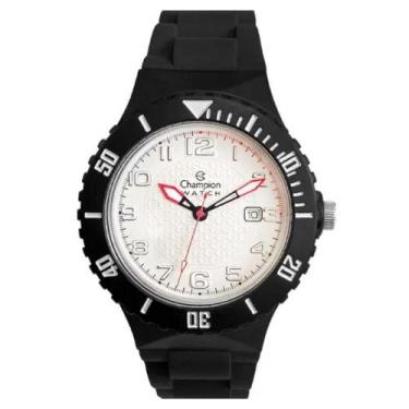 Imagem de Relógio Unissex Champion Mostrador Branco Troca Pulseira CP30119B, Bra