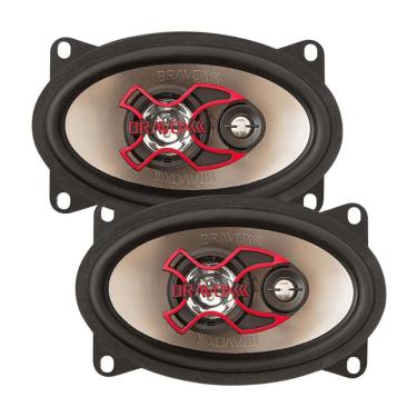 Imagem de Alto Falante Bravox Triaxial B3x46x 4x6" 40w Rms 4r Universal Par