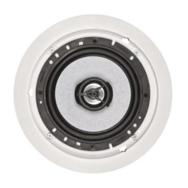 Imagem de Arandela redonda fiamon 6" coaxial 50rms 8r branca