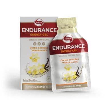 Imagem de Endurance Energy Gel Sabor Baunilha CX/12 Sachês Vitafor