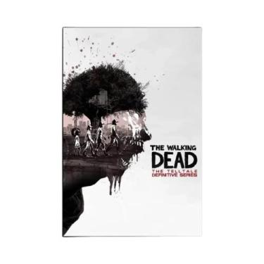 Imagem de Pôster De Arte Em Tela De Videogame De Anime, the Walking Dead Telltal