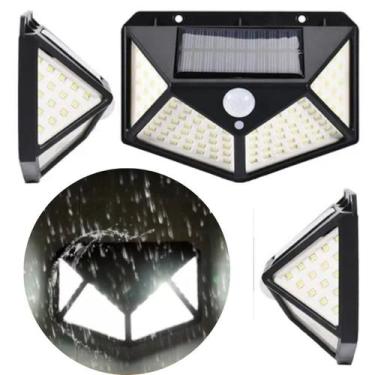 Imagem de Luminária De Parede Luz Branca Fria Ideal Para Segurança - Lippin