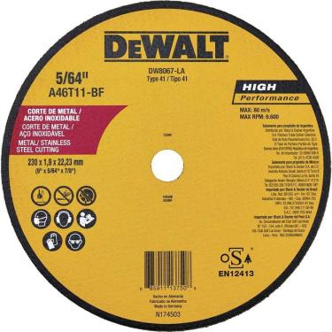 Imagem de Disco De Corte Fino 228,6 Mm X 2 Mm X 22,23 Mm, Dw8067-ar Dewalt Ostenvonder