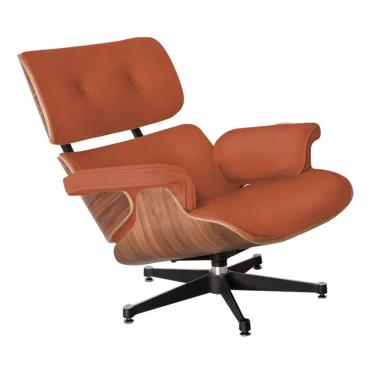Imagem de Poltrona Charles Eames Couro Caramelo