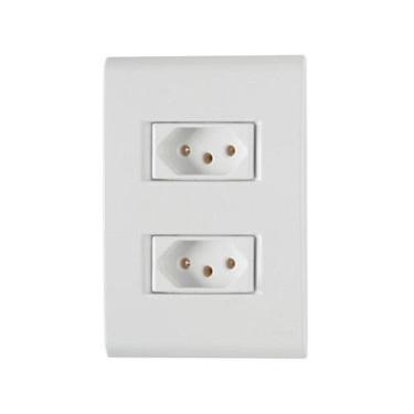 Imagem de Conjunto 2 Tomadas 3p 10a - Linha Liz - Tramontina