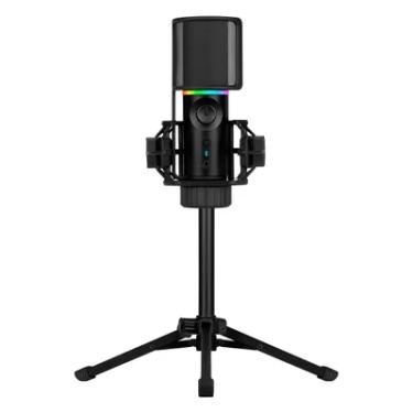Imagem de Microfone Gamer RGB Mic Tripod C/ Tripé Ajustável Preto Streamplify