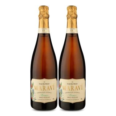 Imagem de Kit 2 Espumantes Entre Dois Mundos Maraví Branco Brut Brasil 750ml