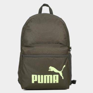 Imagem de Mochila Puma Phase BackPack, Verde, Prata, Único