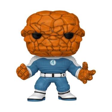 Imagem de Boneco Funko Pop Marvel Quarteto Fantástico O Coisa
