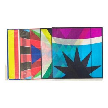 Imagem de Folha Seda Para Pipa Multiuso 30x30cm C/50 Unidades - Riacho