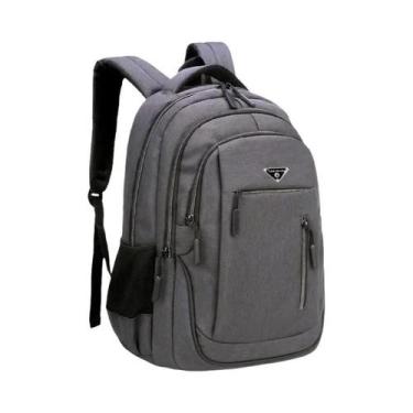 Imagem de Mochila Oxford Preta De Grande Capacidade Para Homens E Mulheres, Para