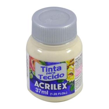 Imagem de Tinta de tecido 37ml Acrilex - Areia 817 Tinta de tecido 37ml Acrilex 
