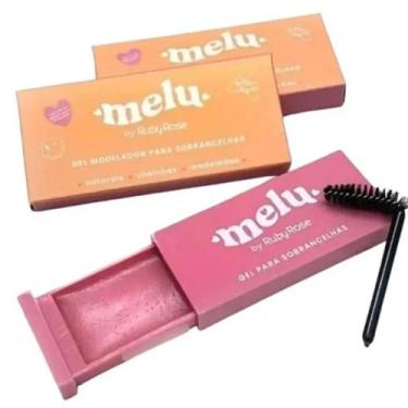 Imagem de Gel para sobrancelhas melu rrf518 ruby rose