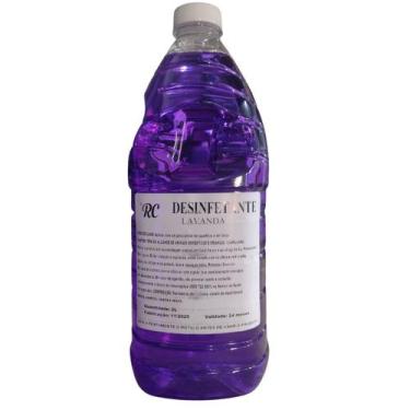 Imagem de Desinfetante Rc Lavanda 2 Litros Limpeza E Perfume Perfumado - RC Prod