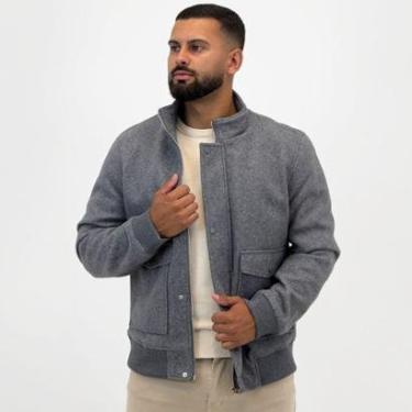 Imagem de Casaco Broken Rules em Tecido Gola Alta Masculino-Masculino