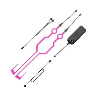 Imagem de Fita Adesiva Refletiva Luminosa LED Para Decoração De Capacete De Cicl