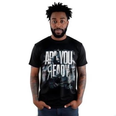 Imagem de Camiseta Korn – Are You Ready | Latin America Tour 2026 São Paulo-Unissex