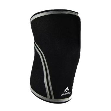 Imagem de Joelheira Neoprene 4mm com Costura Reforçada Ironbrace Alasca Cor Pret