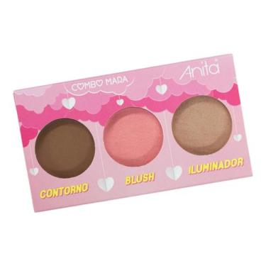 Imagem de Paleta Combo Mara Contorno Blush Iluminador 10.2g Anita