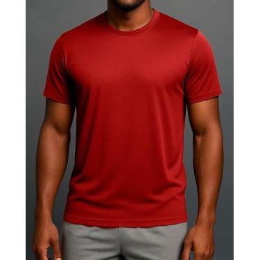 Imagem de Camiseta Slim Masculina Treino Academia Dry Fit Esportiva - Slim Fitne