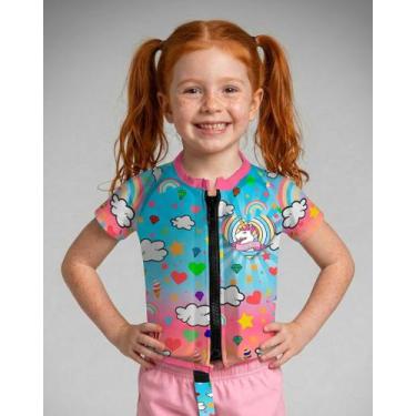 Imagem de Camisa Flutuadora Infantil Floater - Prolife, Unicórnio, 4 Anos