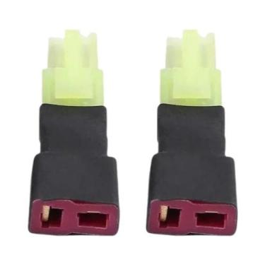 Imagem de Adaptador Tamiya MPX (2 Peças) - Conector Sem Fio Deans T Plug Para Ta