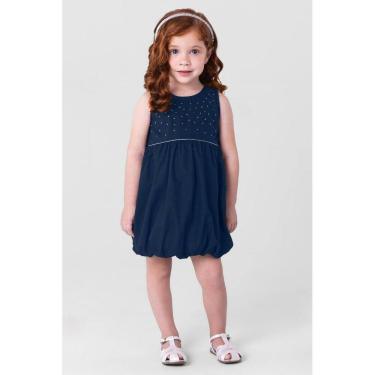 Imagem de Vestido infantil menina balonê Mundi