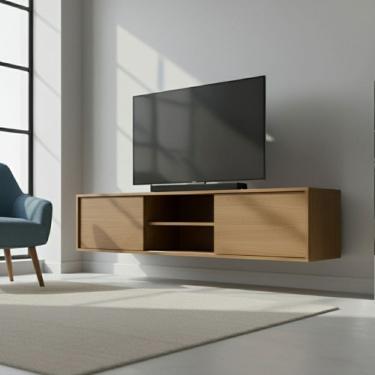 Imagem de Rack para Tv 75 Polegadas 2 Portas Correr Origem Angelim