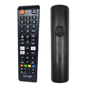Imagem de Super Controle Remoto Compatível Para Tv Samsung Smart Led Netflix Pri