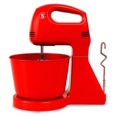 Imagem de Batedeira Planetária 2,5L 300W Design Moderno 5 Velocidades Tigela 110